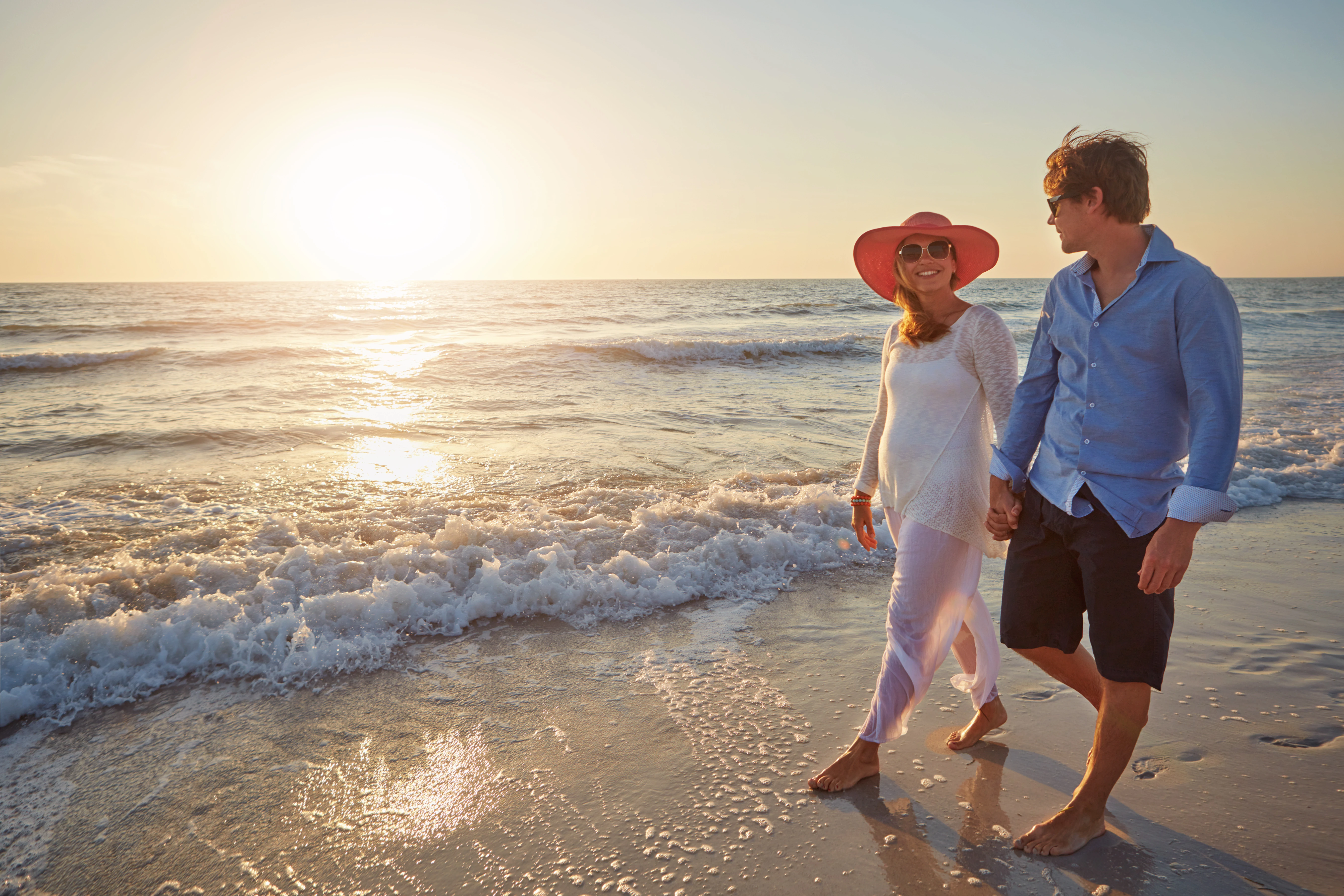 Happy couple enjoying life after chiropractic treatment